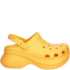 Перфорированные шлёпанцы на платформе