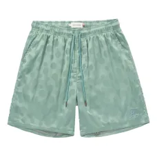 Жаккардовые шорты в горох