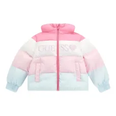 Пуховик в стиле колор-блок Пуховик в стиле колор-блок