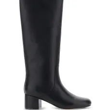 Сапоги на блочном каблуке