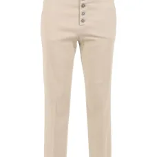 Прямые брюки на пуговицах спереди Прямые брюки на пуговицах спереди