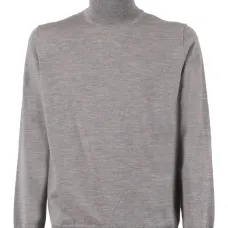 Свитер с воротником-стойкой