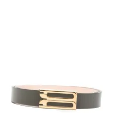 Ремень с пряжкой-логотипом