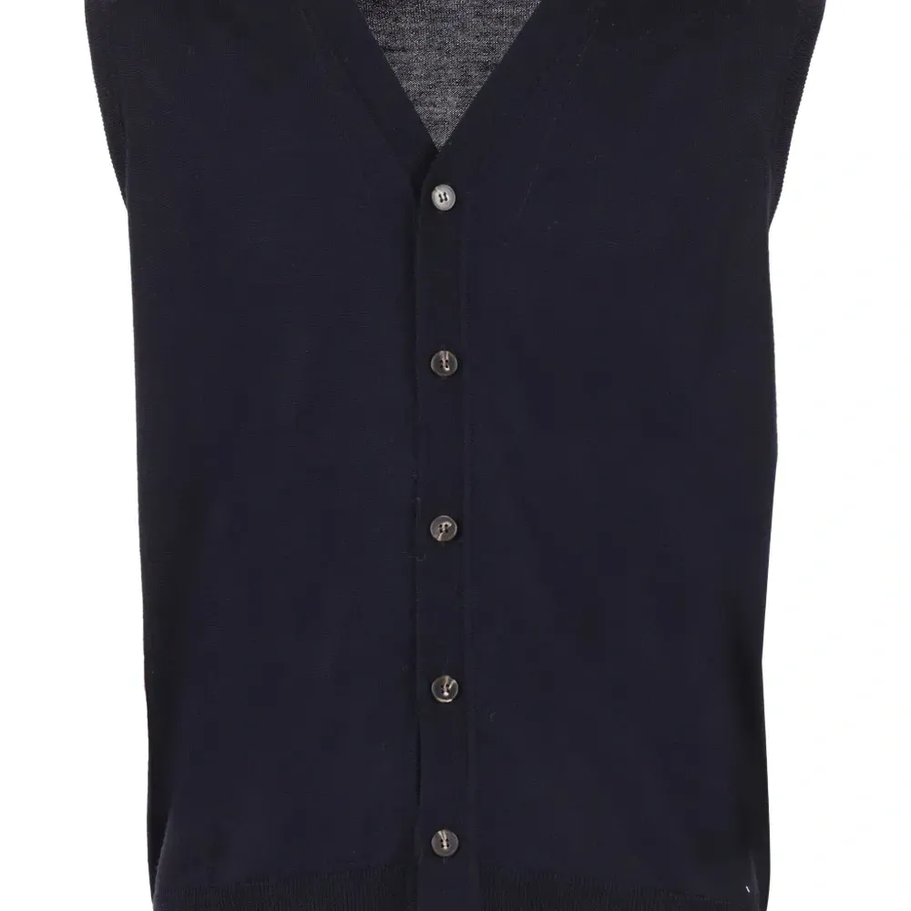 Шерстяной топ без рукавов