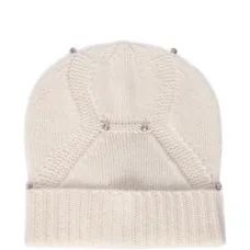 Шерстяная шапка с кристаллами