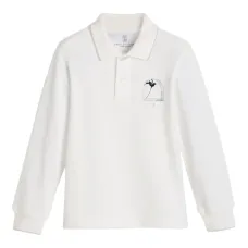 Рубашка поло с длинными рукавами