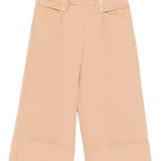 Брюки с манжетами на пуговицах