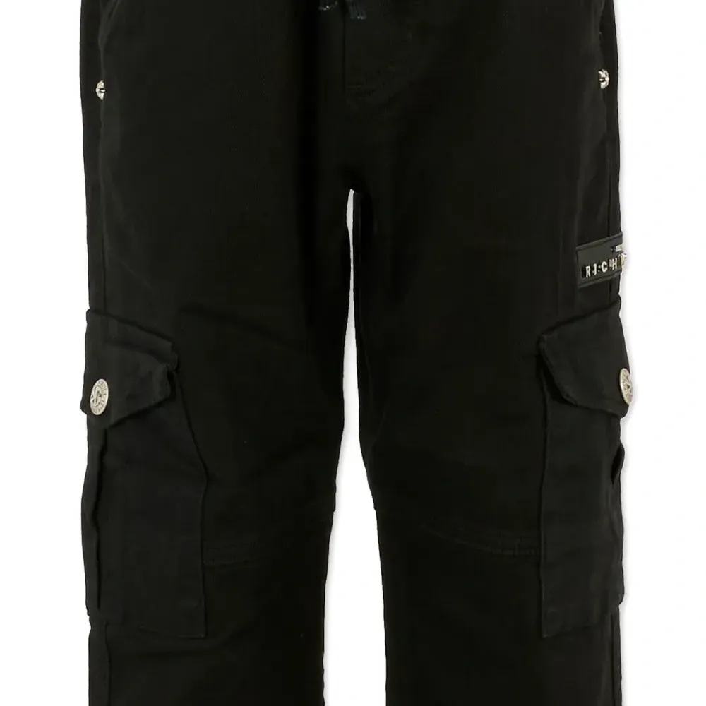 Брюки карго с кулиской