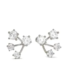 Серьги с кристаллами