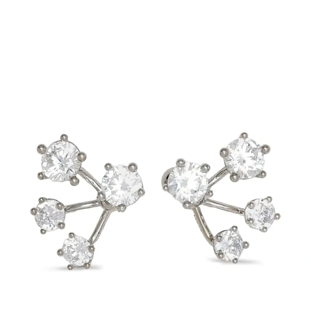 Серьги с кристаллами