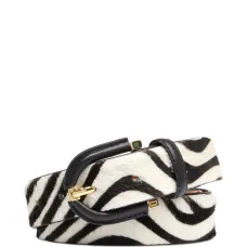 Ремень Ardillon с зебровым принтом