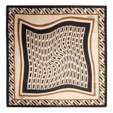 Шелковый платок с монограммой