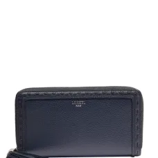 Кошелек с круговой молнией и кисточкой