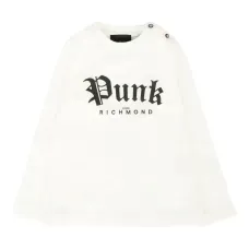 Футболка с длинными рукавами и принтом