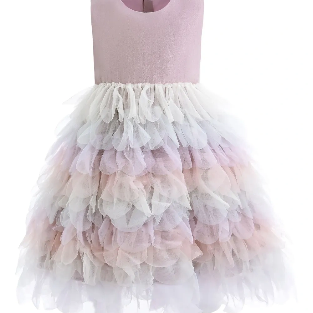 Многослойное платье Layla с оборками