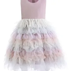 Многослойное платье Layla с оборками