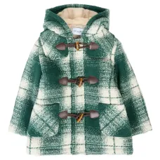 Пальто с капюшоном и застежкой тогл