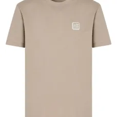 Футболка с нашивкой-логотипом