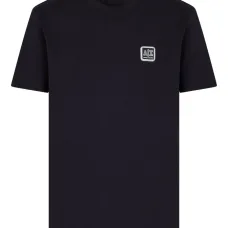 Футболка с нашивкой-логотипом