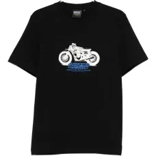 Футболка с принтом мотоцикла Футболка с принтом мотоцикла