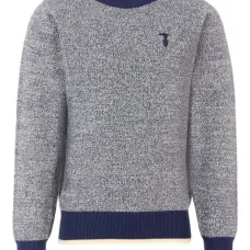 Свитер с круглым вырезом