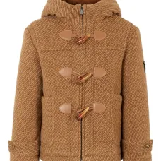 Пальто с капюшоном и застежкой тогл