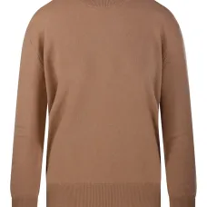 Джемпер с круглым вырезом