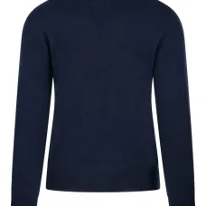 Кашемировый свитер с круглым вырезом