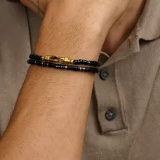 Браслет Onyx Heishi Wrap