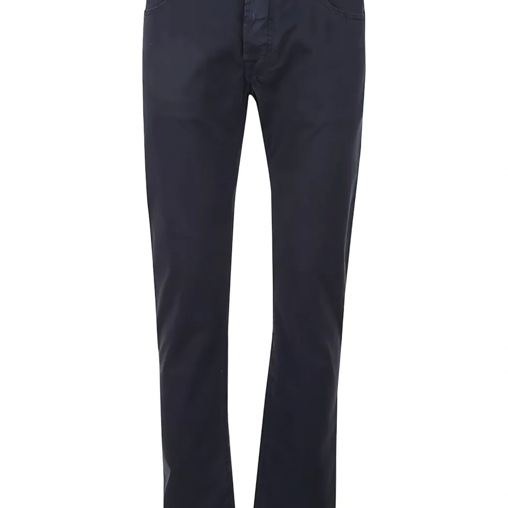 Брюки с пятью карманами