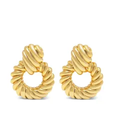 Серьги из желтого золота