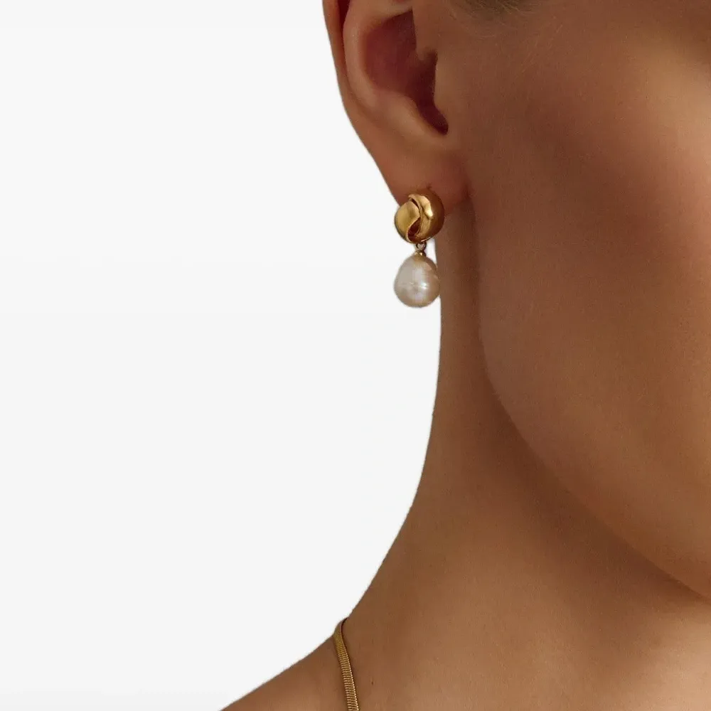 Серьги с жемчугом