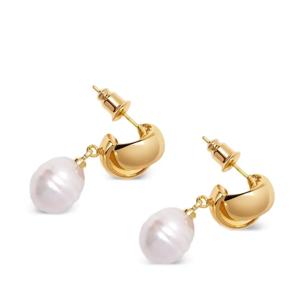 Серьги с жемчугом