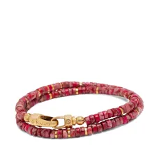 Браслет Howlite Heishi Wrap