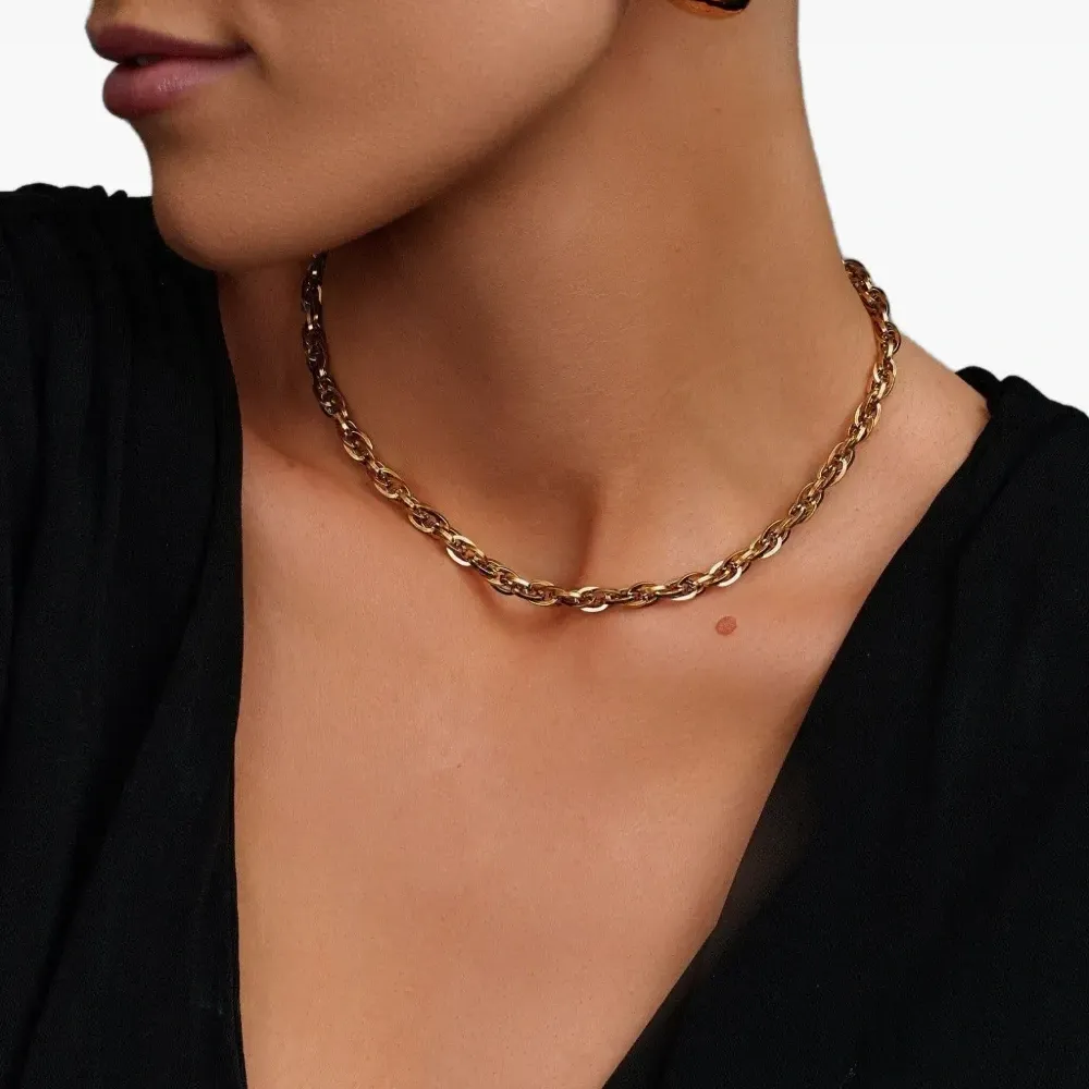 Цепочное колье-чокер Цепочное колье-чокер