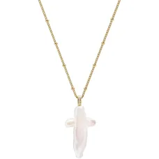 Цепочное колье с жемчугом Цепочное колье с жемчугом