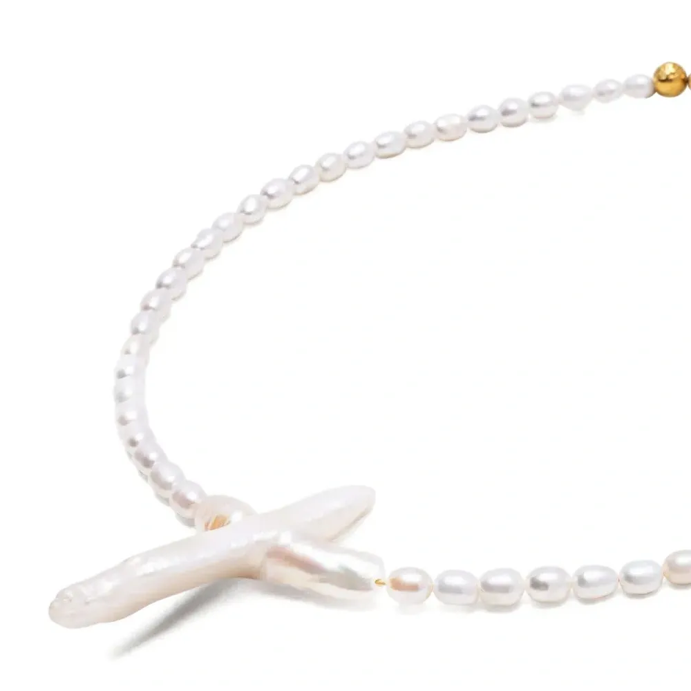 Колье-чокер с жемчугом