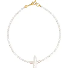 Колье-чокер с жемчугом