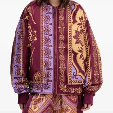 Бомбер с узором