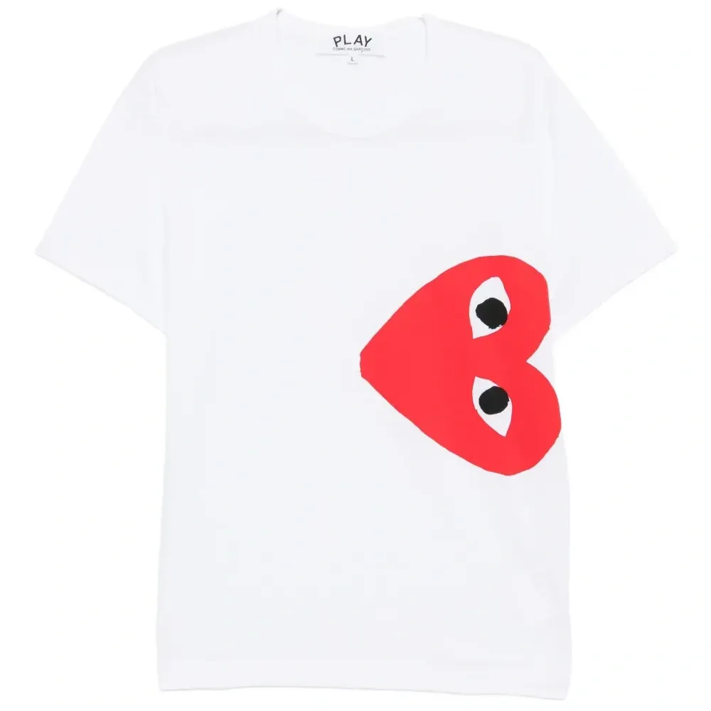 Футболка с принтом в виде сердца