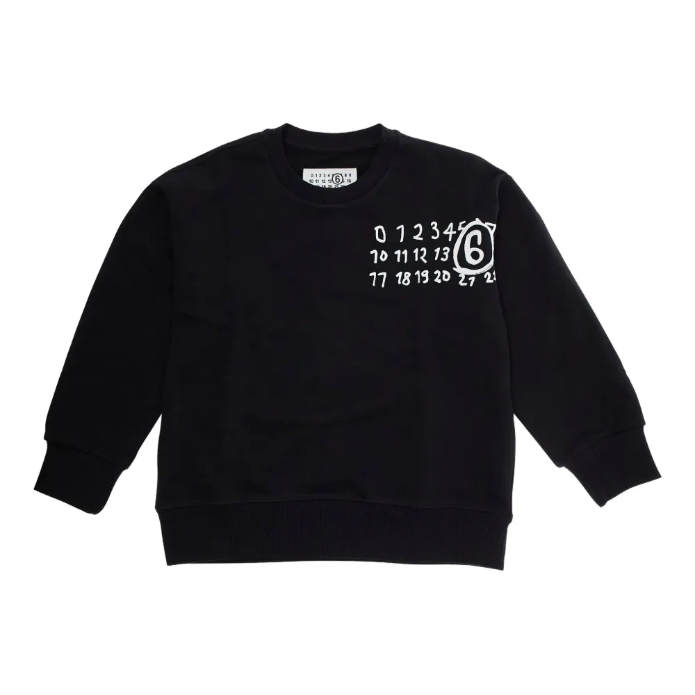 Толстовка с принтом Numbers