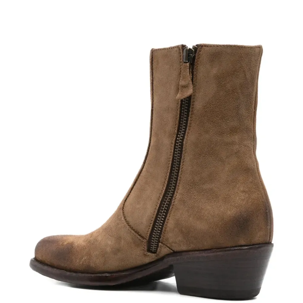 Ботинки с молниями Ботинки с молниями