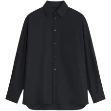 Шерстяная рубашка с вышивкой