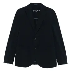 Пиджак с накладными карманами