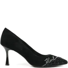 Декорированные туфли с заостренным носком