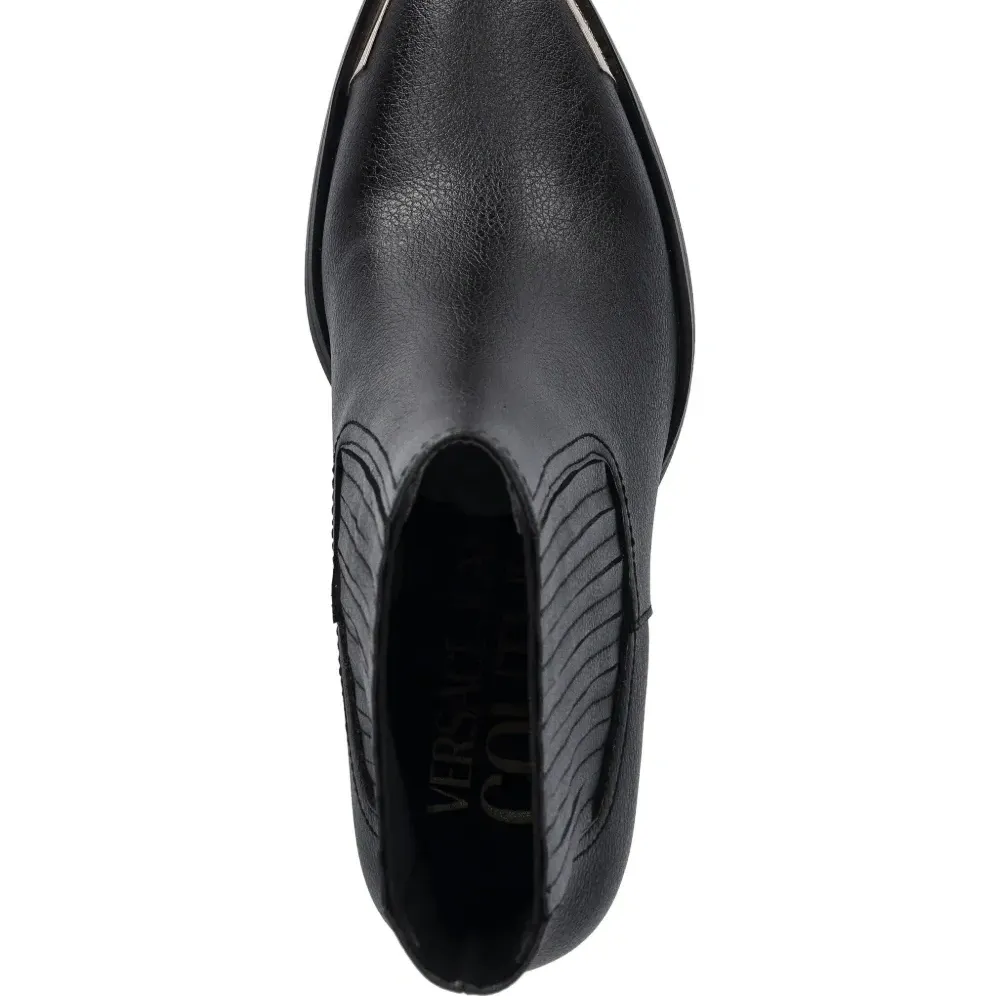 Ботинки с острым носком, логотипом и каблуком 85 мм Ботинки с острым носком, логотипом и каблуком 85 мм