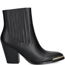 Ботинки с острым носком, логотипом и каблуком 85 мм