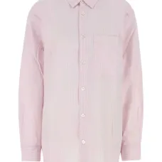 Поплиновая рубашка в полоску Поплиновая рубашка в полоску