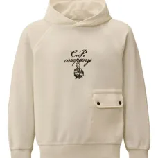 Худи с логотипом и карманом