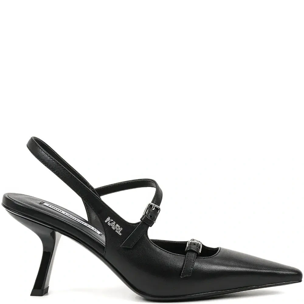 Туфли с ремешком на пятке